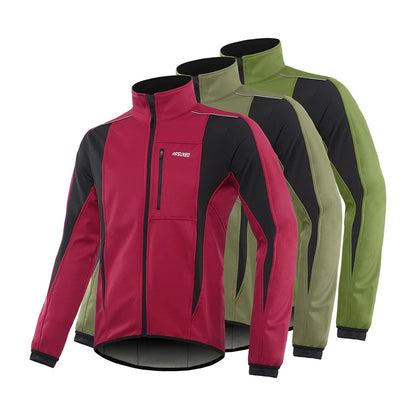 Chaqueta Térmica Cortavientos Softshell con Forro Polar | Protección Total para Movilidad Urbana