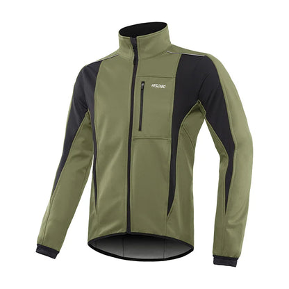 Chaqueta Térmica Cortavientos Softshell con Forro Polar | Protección Total para Movilidad Urbana