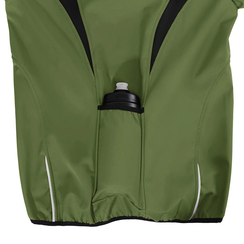 Chaqueta Térmica Cortavientos Softshell con Forro Polar | Protección Total para Movilidad Urbana