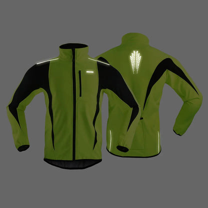 Chaqueta Térmica Cortavientos Softshell con Forro Polar | Protección Total para Movilidad Urbana