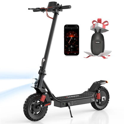 iScooter i10Pro – Patinete Eléctrico 48V 15Ah, Neumáticos de 10", Autonomía de 50–60 km y App