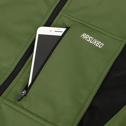 Chaqueta Térmica Cortavientos Softshell con Forro Polar | Protección Total para Movilidad Urbana