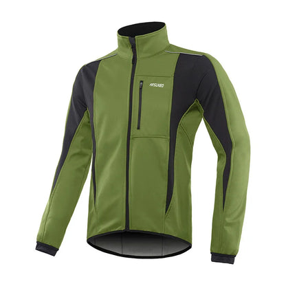 Chaqueta Térmica Cortavientos Softshell con Forro Polar | Protección Total para Movilidad Urbana