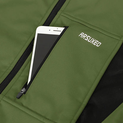 Chaqueta Térmica Cortavientos Softshell con Forro Polar | Protección Total para Movilidad Urbana