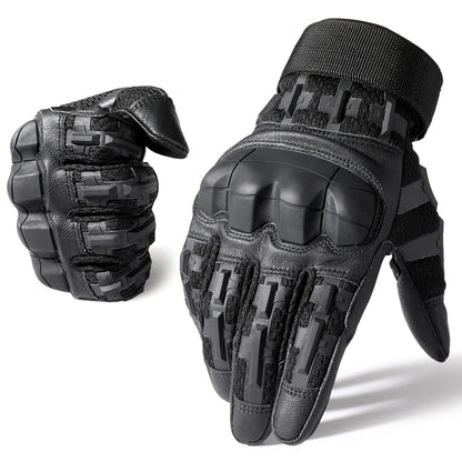 Guantes Tácticos para Exterior con Pantalla Táctil, Protección de Nudillos y Agarre Antideslizante