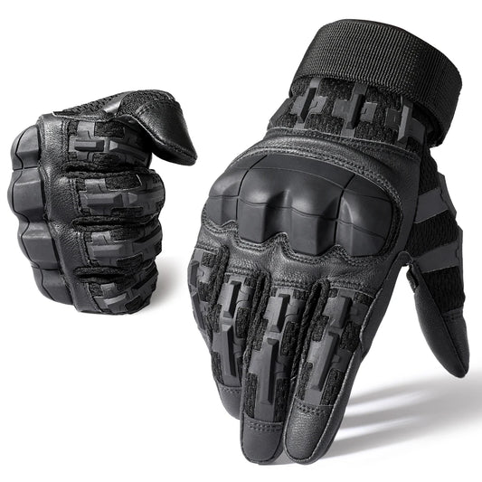 Guantes Tácticos para Exterior con Pantalla Táctil, Protección de Nudillos y Agarre Antideslizante